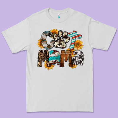 Western Cat Mama Mother's Day Premium Tee Designed By Fadigitalartstudio