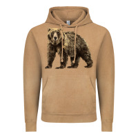 Vintage Camel Brown Bear Vintage Hoodie - LillyAllenDesigns