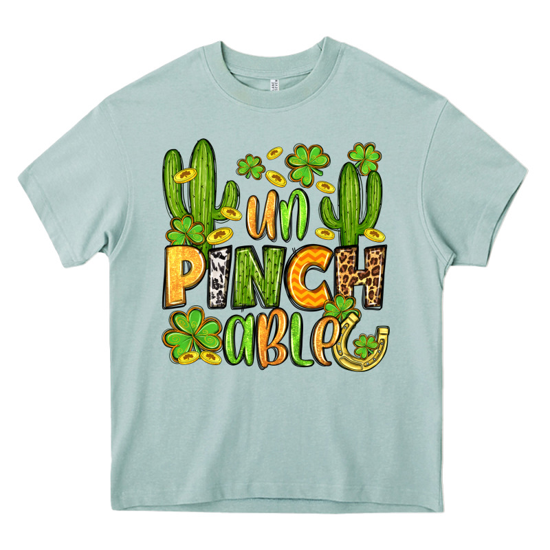 Un Pinch Able  St. Patrick's Day Heavy Core Tee by OliviaCreatesArt | Teevron