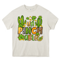 Cream un pinch able  st. patrick's day Heavy Core Tee - OliviaCreatesArt