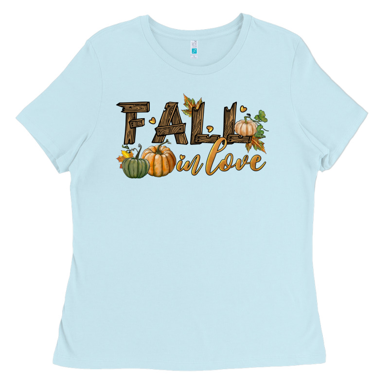 Fall In Love Ladies Tee by BundleAndBundleShop | Teevron