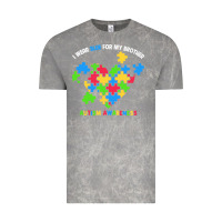 Cloud Rock Wear Blue For My Brother Autism Vintage Tee - CowhideDigitalArt