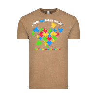 Vintage Coffee Wear Blue For My Brother Autism Vintage Tee - CowhideDigitalArt