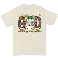 Bone with god all things are possible with snowman bbs Premium Tee - BundleAndBundleShop