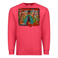 Cardinal christmas with my tribe Premium Sweatshirt - Jasminsmagicworld