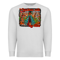 Dove Grey christmas with my tribe Premium Sweatshirt - Jasminsmagicworld