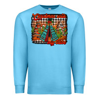 Ocean Blue christmas with my tribe Premium Sweatshirt - Jasminsmagicworld