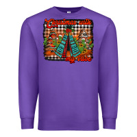 Purple christmas with my tribe Premium Sweatshirt - Jasminsmagicworld