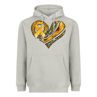 Moon Dust childhood cancer awareness heart Heavyweight Hoodie - Jasminsmagicworld