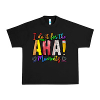 Black IDiot Of The Aha Moments Urban Heavy Tee - CowhideDigitalArt