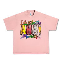 Salmon IDiot Of The Aha Moments Urban Heavy Tee - CowhideDigitalArt