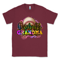 Burgundy baseball grandma Classic Tee - OliviaCreatesArt