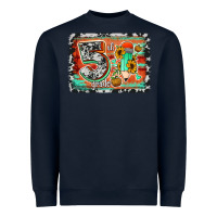 Navy western back to school 5th grade 2 Heavyweight Sweatshirt - Jasminsmagicworld