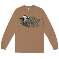 Toasted Coconut howdy christmas Long Sleeve Tee - CowhideDigitalArt