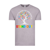 Vintage Zinc Why Fit In Autism Awareness Vintage Tee - CowhideDigitalArt