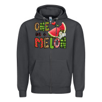 Smoke one in a melon watermelon Zipper Hoodie - Jasminsmagicworld