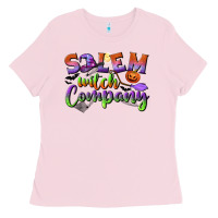 Bubblegum Pink salem witch company Ladies Tee - BundleAndBundleShop