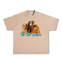 Burro Western Fall Turkey Tis The Season Urban Heavy Tee - LillyAllenDesigns