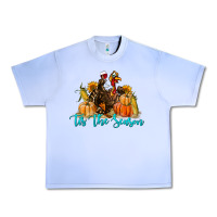 Grape Ice Western Fall Turkey Tis The Season Urban Heavy Tee - LillyAllenDesigns
