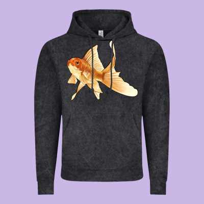 Goldfish Vintage Hoodie Designed By Lillyallendesigns