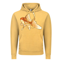 Vintage Mustard Goldfish Vintage Hoodie - LillyAllenDesigns