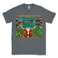 Charcoal Heather whild child longhorn  cactus cowhide Classic Tee - Artiststas