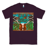 Plum whild child longhorn  cactus cowhide Classic Tee - Artiststas