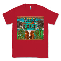 Red whild child longhorn  cactus cowhide Classic Tee - Artiststas