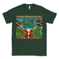 Sports Green whild child longhorn  cactus cowhide Classic Tee - Artiststas