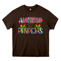 Chocolate Brown Allergic to pendejas mexico Heavy Core Tee - FaDigitalArtStudio