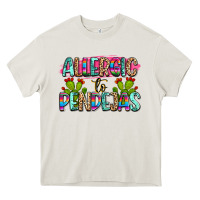 Cream Allergic to pendejas mexico Heavy Core Tee - FaDigitalArtStudio