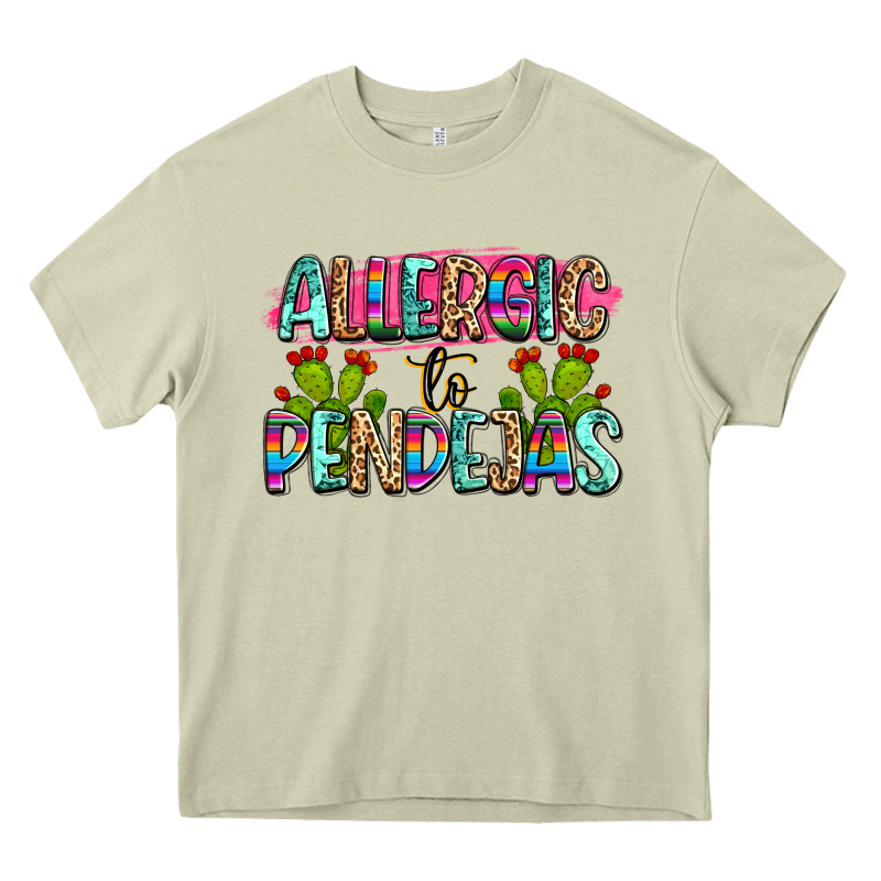 Allergic To Pendejas Mexico Heavy Core Tee by FaDigitalArtStudio | Teevron
