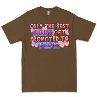 Cacao Only the best moms get promoted to nana Premium Tee - FaDigitalArtStudio
