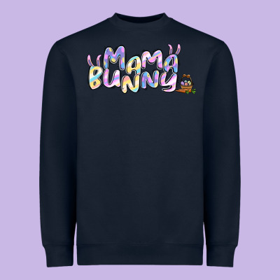 Easter Mama Bunny Heavyweight Sweatshirt Designed By Jasminsmagicworld