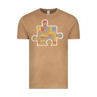 Vintage Camel Autism Puzzle Piece Words Autistic Vintage Tee - CowhideDigitalArt