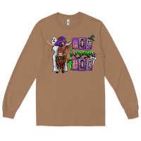 Toasted Coconut Moo I Mean Boo Long Sleeve Tee - CowhideDigitalArt