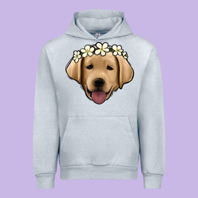 Labrador Urban Hoodie Designed By Jasminsmagicworld
