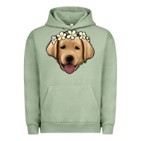 Pigment Oil Green Labrador Urban Hoodie - Jasminsmagicworld