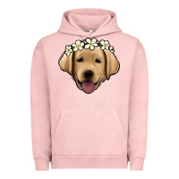 Pigment Salmon Labrador Urban Hoodie - Jasminsmagicworld