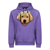 Tulip Labrador Urban Hoodie - Jasminsmagicworld