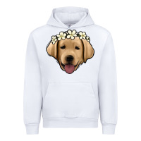 White Labrador Urban Hoodie - Jasminsmagicworld