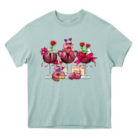 Arona valentine's day wine glasses Heavy Core Tee - OliviaCreatesArt