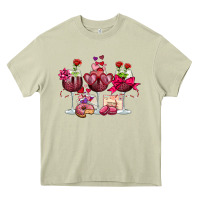Mossy valentine's day wine glasses Heavy Core Tee - OliviaCreatesArt
