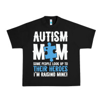 Black lil autism mom Urban Heavy Tee - CowhideDigitalArt