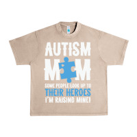 French Oak lil autism mom Urban Heavy Tee - CowhideDigitalArt