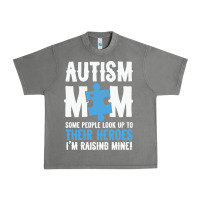 Tornado lil autism mom Urban Heavy Tee - CowhideDigitalArt