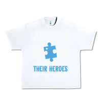 White lil autism mom Urban Heavy Tee - CowhideDigitalArt