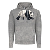 Cloud Rock walking panda Vintage Hoodie - LillyAllenDesigns