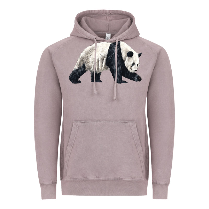 Walking Panda Vintage Hoodie by LillyAllenDesigns | Teevron