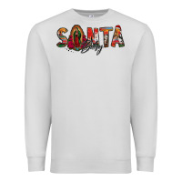 Dove Grey santa baby lady of guadalupe Premium Sweatshirt - Jasminsmagicworld